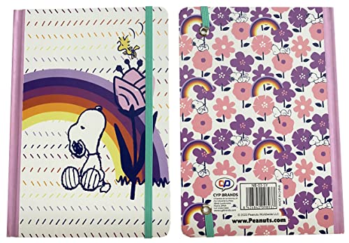 Snoopy Notizbuch, Organizer, Notizbuch, Planer, Tagebuch, A5, Schreibwaren, mehrfarbig, offizielles Produkt (CyP Brands) von CYPBRANDS