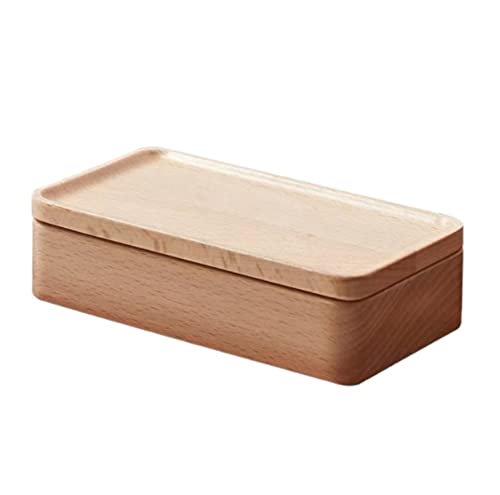 CYYHGD Schmuck-Organizer, Schmuckschatulle, Schmuckschatulle aus Holz, Organizer, Abnehmbarer Deckel, Schmucketui, Armbänder, Aufbewahrung, Schmuckschatullen für Frauen (A 13 x 6,5 x 4 von CYYHGD