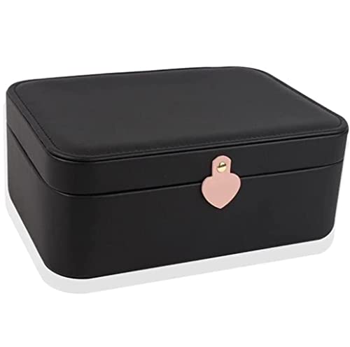 CYYHGD Schmuckschatulle Kreative Schmuckschatulle Einfache Schmuckschatulle Kleine multifunktionale Schmuckaufbewahrungsbox Tragbare Schmuckgeschenkbox Schmuck-Organizer von CYYHGD