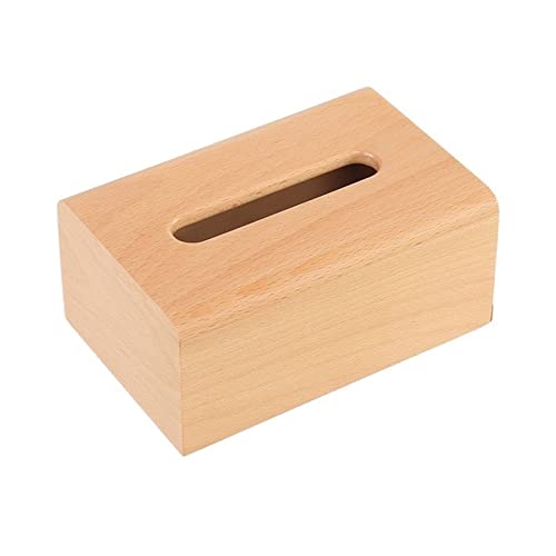 Taschentuchbox-Halter Taschentuchbox aus Holz für zu Hause, einfache und Exquisite Schubladenbox für Couchtisch und Schlafzimmer, Serviettenbox-Halter mit großer Kapazität, Tasc von CYYHGD