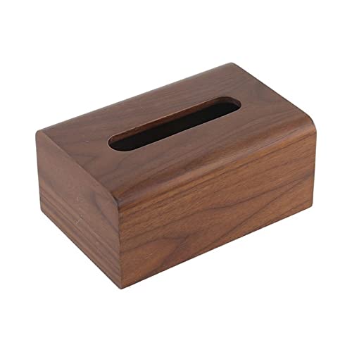 Taschentuchhalter Taschentuchbox aus Holz für Zuhause, einfache und Exquisite Schubladenbox für Couchtisch und Schlafzimmer, Serviettenbox mit großem Fassungsvermögen, Regal für von CYYHGD