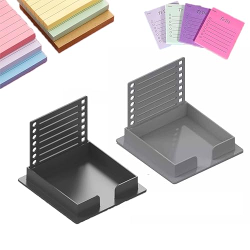 Haftnotiz-Schablonen, Post-It-Notizhalter für präzise Planung und Organisation, ideal für Büro und Schule, 7,6 x 7,6 cm, 2 Stück von CZMSECAI