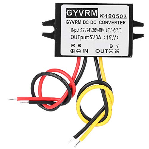 DC-DC 12V/24V/36V/48V auf 5V 3A Abwärtswandler Abwärtsstromversorgungsmodul 48V auf 12V DC-DC-Wandlerversorgung von CaCaCook