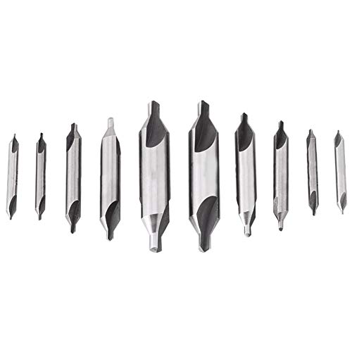 Pilot-Senkbohrer Snappy Countersink 8 * 5 * 2 10-teiliges 1 Mm-5 Mm HSS-Zentrierbohrer-Set 60-Grad-kombinierte Senker-Bits von CaCaCook