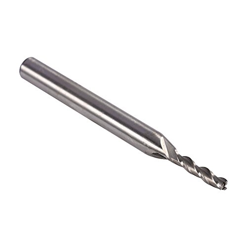 Schaftfräser-CNC-Bit Verlängert, Durchmesser 3 Mm, 3 Schlitze, HSS-Aluminium-Schaftfräser, CNC-Bit, Verlängerter Schnitt, Stark und Langlebig von CaCaCook