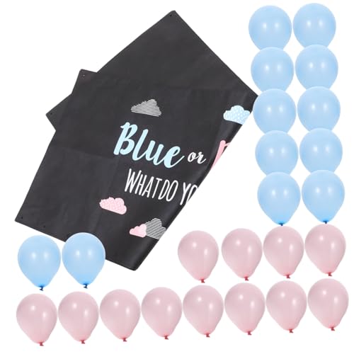 1 Satz Geschlecht Offenbaren Partyballons Latexballon Geschlecht Offenbaren Dekorballons Geschlecht Offenbaren Ballon Luftballons Für Party Blaue Luftballons Rosa Luftballons Cabilock von Cabilock