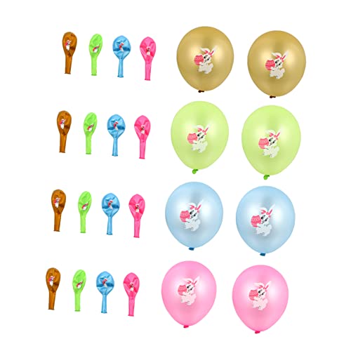 24st Kaninchen-latexballon Blase Ballongirlande Dekorationen Ballonstäbchen Ballonpumpe Aufblasgerät Ballonbogen-kit Partyballons Ballondekoration Latexballons Emulsion Cabilock von Cabilock