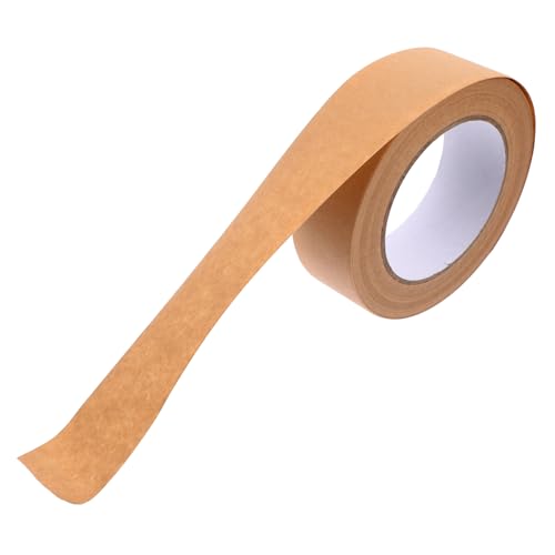 Cabilock 1 Rolle Dichtungsband Streifen Klebeband Transparent Packband Zum Nachfüllen Klebrig Abdeckband Für Gummiert Doppelseitiges Klebeband Dünn Light Brown Kraftpapier Cabilock 1 Rolle Dichtungsband Streifen Klebeband Transparent Packband Zum Nachfüllen Klebrig Abdeckband Für Gummiert Doppelseitiges Klebeband Dünn Light Brown Kraftpapier von Cabilock