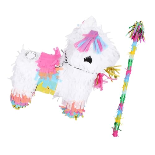 Cabilock 1 Satz Alpaka-pinata Lama-förmige Pinata Hängendes Pinata-dekor Tier-pinata-set Schaf-pinata Pinata in Alpakaform Mexikanische Pinata Für Die Brautparty Kind Karton Papier Mini von Cabilock