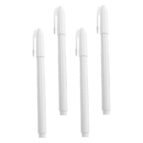 Cabilock 1 Satz Backen Pigmentierung Stift Kekse Stift Zeichnen Essbare Stifte Kuchen Stifte Pigmentmarker Essbarer Markierungsstift Textmarker Malstifte Essbare Marker Weiß Plastik 4 Stück von Cabilock