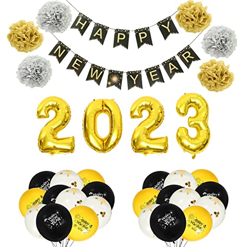 Cabilock 1 Satz Ballon 2023 Zubehör für die Abschlussfeier 2023 Party-Ballon- 2023 Abschlussballons büro dekoration office decoration balloon Ballons 2023 Latexballons Emulsion von Cabilock