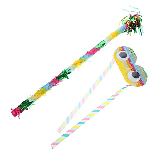 Cabilock 1 Satz Piñata Ereignis Partygeschenke für Pinata-Stick und für kinderspielzeug Pinata-Stick für Mädchen Pinata-Stick-Mädchen Papier Colorful von Cabilock