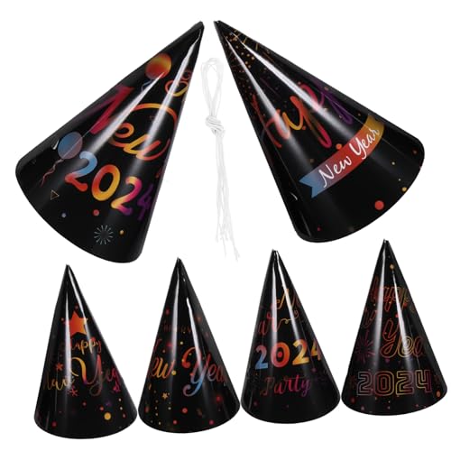 Cabilock 1 Satz Teiliges Neujahr Partyhüte Aus Papier Bunte Dreieckige Kopfbedeckungen Für Silvesterfeiern Vielseitige Party Dekorationen Für Alter 6 Stück Cabilock 1 Satz Teiliges Neujahr Partyhüte Aus Papier Bunte Dreieckige Kopfbedeckungen Für Silvesterfeiern Vielseitige Party Dekorationen Für Alter 6 Stück von Cabilock