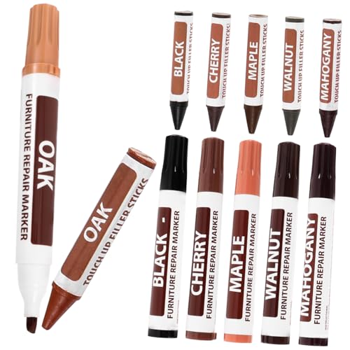 Cabilock 1 Set Touch Up Marker Möbelstift Farbmarker Auf Ölbasis Möbelreparaturset Möbellackstift Multifunktions Lackstifte Malstift Für Möbel Ölfarbmarker Wachs von Cabilock