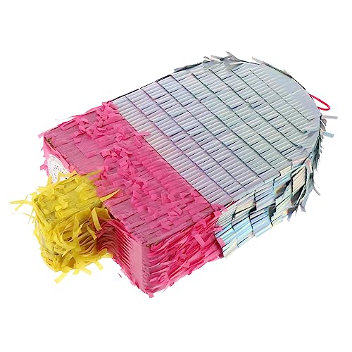 Cabilock 1 Stück Pinata Spielzeug Spielzeug Für Kinder Outdoor Spielzeug Eis Am Stiel Pinata Eis Partyzubehör Spielzeug Für Draußen Große Pinata Pinatas Für Kinderpartys Piñata von Cabilock