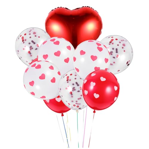 Cabilock 10 Stück Leuchtende Luftballons Rosegold Dekorative Ballons Für Hochzeit Valentinstag Und Partys Ideal Für Geburtstagsfeiern Und Besondere Anlässe von Cabilock