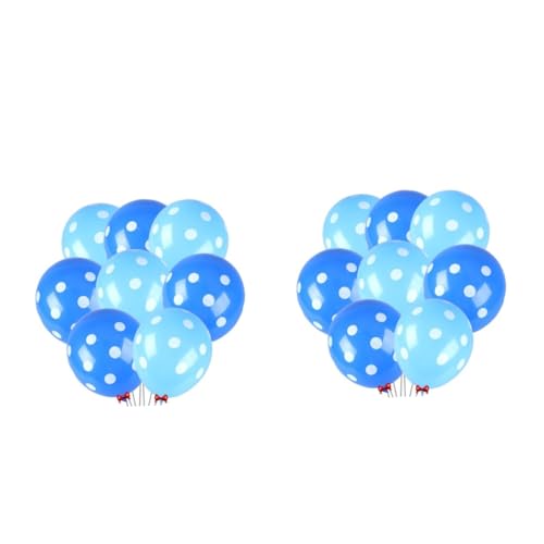 Cabilock 100 Stück 12 Hochzeitsballons hochzeitsdeko partyhüte kindergeburtstag blaue ballons ballongas partytüten kindergeburtstag Schmücken Latexballons Partyballons Partydekoration von Cabilock