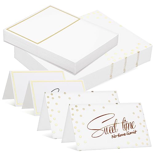 Cabilock 100St Sitzplatzkarte für die Hochzeit Namenskarten leere Tischkarten hochzeitsdeko hochzeitsdeco Tischnamensschilder für eine Dinnerparty Jubiläumskarten-Tischdekoration Papier von Cabilock