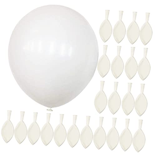 Cabilock 100pcs Weiße Luftballons Hochzeitsballoons Weiße Thematische Dekorative 12 -zoll -luftballons von Cabilock