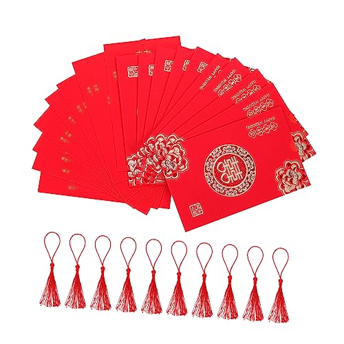 Cabilock 10St Hochzeitseinladung Geschenkumschläge für Hochzeitsfeierdekor die chinesen wedding card Geschenkkarte briefumschläge Hochzeitsdekoration Einladungskarte aus Papier von Cabilock