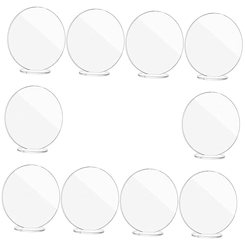 Cabilock 10st Veranstaltungsdekor Reservierte Tischschilder Platzkarten Für Hochzeiten Namenskarten Für Die Tischdekoration Tischdekorationen Tischkarten Zur Hochzeit Acryl Transparent von Cabilock