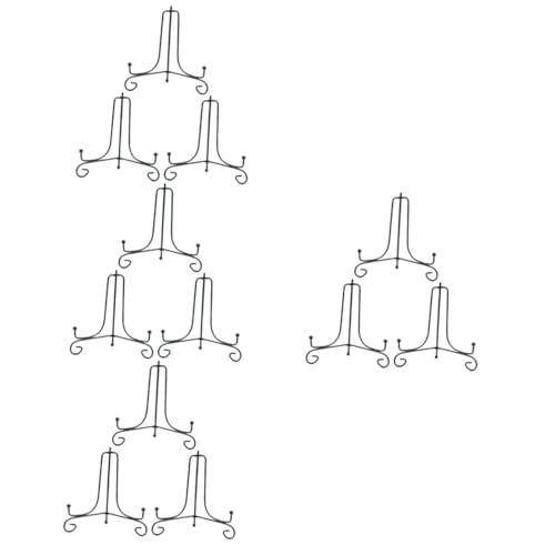 Cabilock 12 Stück Tee /Kuchenhalter Präsentationsständer Leichtes Präsentationsregal Präsentationsregal Präsentationsregale Schreibtisch Organizer Regal Tischplatte Staffeleien von Cabilock