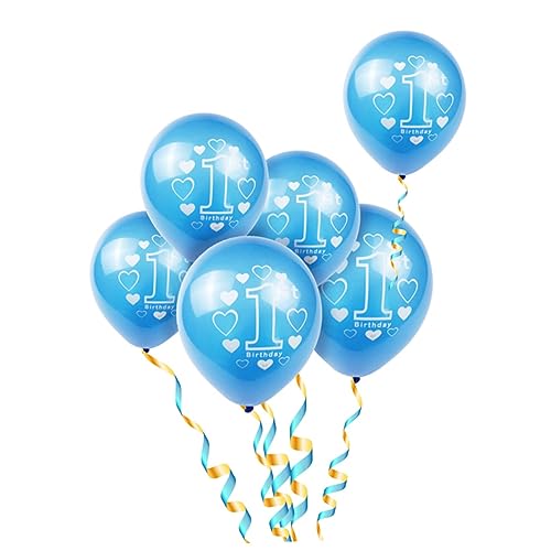 Cabilock 15 Stück 1 Set Konfetti Luftballons Buchstaben Luftballons Partyzubehör Luftballons Herzform Ballon Klare Luftballons Transparente Luftballons Druck Luftballons Erste von Cabilock