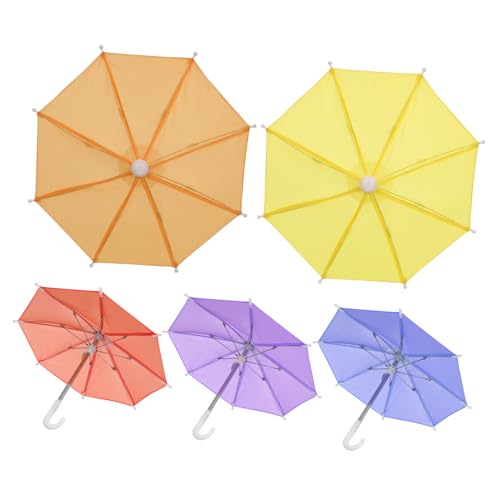 Cabilock 15 Stück Mini Regenschirm Dekor Kinder Mini Spielzeug Regenschirm Modell Mini Regenschirm Spielzeug Kinder Regenschirm Zubehör von Cabilock