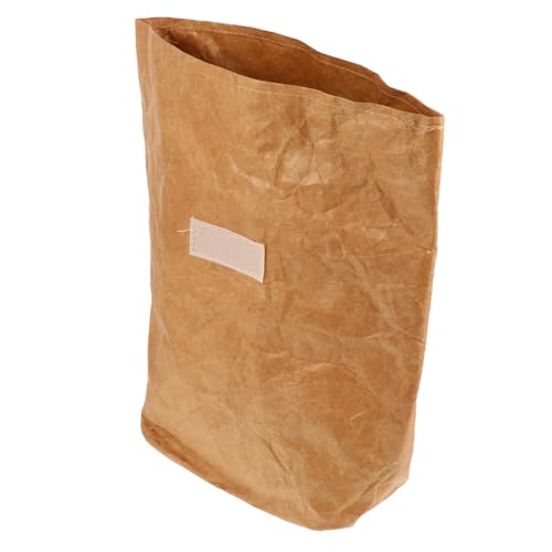 Cabilock 1stk Bento-beutel Aus Kraftpapier Kraftpapiertüte Abbaubarer Beutel Praktische Bento-tasche Umweltfreundliche Papiertüte Eisbeutel -papier Brown von Cabilock