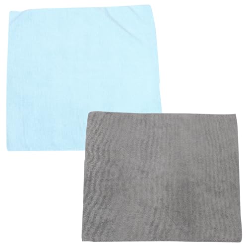 Cabilock 2 Stück Mikrofaser Autowaschhandtuch Hochabsorbierendes Reinigungstuch für Auto Detailing Hausreinigung Möbelpflege Himmelblau Dunkelgrau Cabilock 2 Stück Mikrofaser Autowaschhandtuch Hochabsorbierendes Reinigungstuch für Auto Detailing Hausreinigung Möbelpflege Himmelblau Dunkelgrau von Cabilock