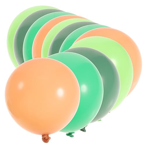 Cabilock 20St Grünes Ballon-Set Ballongas luftballons Ballondekoration geburtstagsballon Ballons mit Dschungeltieren Grüne Ballongirlande geburtstagsfeier dekoration Latexballons Emulsion von Cabilock