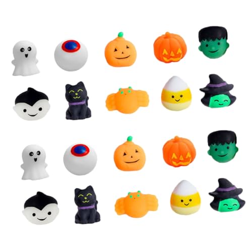 Cabilock 20st Halloween-kneifen Partyartikel Für Elastisches Party-druckspielzeug Dehnbares Zappelspielzeug Kleine Spielzeuge Als Preise Sensorisches von Cabilock