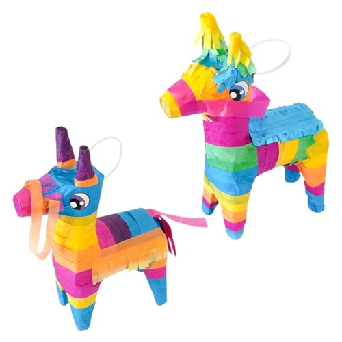 Cabilock 2Er Box Pinata Spielzeug Fiesta Gadgets Lebensmittelspielzeug Geburtstagsspielzeug Süßigkeitenspielzeug DIY Süßigkeitsbeutel Süßigkeiten Aufbewahrungshalter Badeartikel von Cabilock