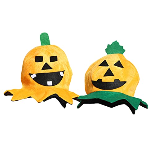 Cabilock 2st Halloween-kürbishut Kürbis Haarband Halloween-partyhut Halloween-accessoires Für Kinder Kürbis Verkleiden Sich Hut Abschlussball Requisiten Halloween-cosplay-requisiten Flanell von Cabilock