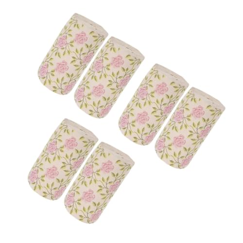 Cabilock 3 Sätze Rollen Sie Toilettenpapier Blumenmuster Personalisiertes Toilettenpapier Rosa Toilettenpapier Ausgefallene Servietten Babyparty Dekorationen Mädchen Mexikaner 2 Stück * 3 von Cabilock