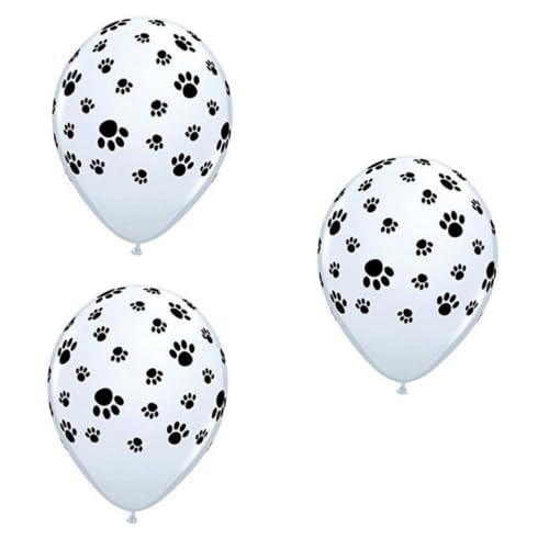 Cabilock 300 Stück 12 Hochzeit Latexballon hochzeitsdeko hochzeits dekoration geburstagsdeko Pfote Geburtstagsdekorationen Pfotenballons Party-Latexballon Latexballon zum Geburtstag Weiß von Cabilock