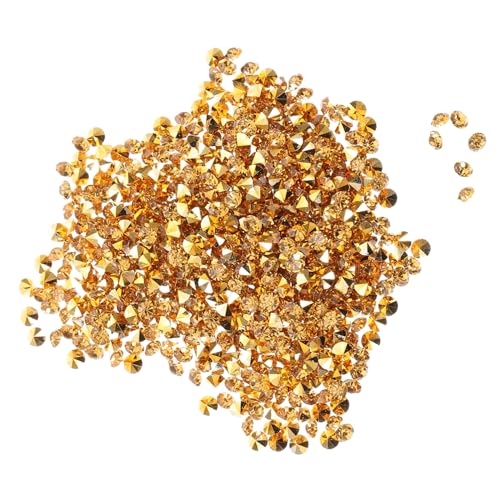 Cabilock 3000 Stück Transparente Acryl Strasssteine Flachspitzig Goldfarbener Boden Vielseitig Einsetzbar für Diy Nail Art Kleidung Schuhe Tassen und Dekoration Funkelnde Schmucksteine Cabilock 3000 Stück Transparente Acryl Strasssteine Flachspitzig Goldfarbener Boden Vielseitig Einsetzbar für Diy Nail Art Kleidung Schuhe Tassen und Dekoration Funkelnde Schmucksteine von Cabilock