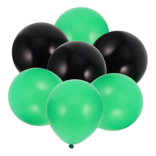 Cabilock 30St Ballonanzug Luftballons Set Ballons für Party Dekoration für Partys Ballons für Events grüne luftballons grün-schwarzer Latexballon schwarze Luftballons Latexballons Emulsion von Cabilock