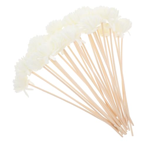 Cabilock 30st Aromatherapie-Rattan Raumduft Diffusorflaschen Duftöl Parfüm Diffusor Diffusor-grundöl Diffusor Parfüm-diffusor-Stick Obst Parfüme Beige Z.b. von Cabilock