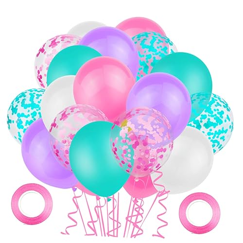 Cabilock 32 Stück Pailletten Ballons Set Weiße Latexballons Für Hochzeit Und Geburtstag Bunte Luftballons Mit Schmetterlingsdesign Perfekte Deko Für Partys Und Feiern von Cabilock