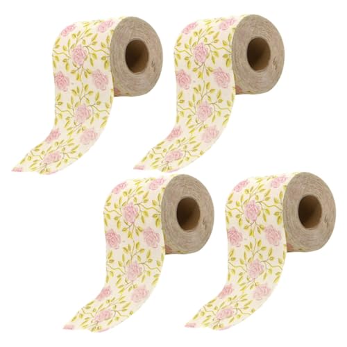 Cabilock 4 Rollen Rolle Toilettenpapier Dekoration Farbiges Toilettenpapier Dekoratives Toilettenpapier Badezimmerzubehör Papiertaschentücher Papierservietten Dekorative von Cabilock