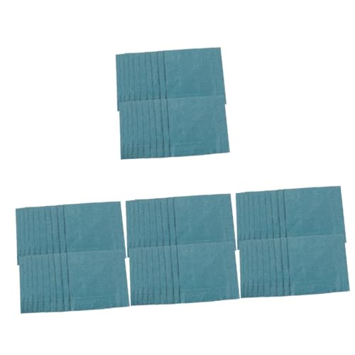 Cabilock 4 Sätze Cocktail-servietten Papierhandwerk Dunkelgrünes Seidenpapier Toilettenpapier Kraftpapier Geschenkpapiertaschentücher Partyservietten Jungfräulicher Zellstoff 20 Blatt * 4 von Cabilock