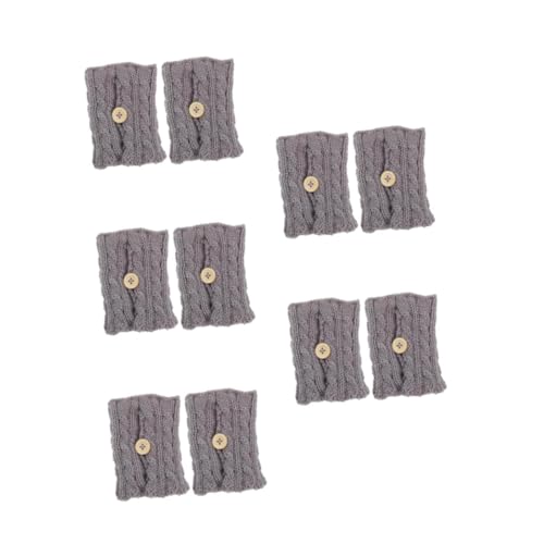 Cabilock 5 Sätze 5 Sets Wolle Gestrickte Tassenabdeckung Kaffeetasse Kaffeetassen Getränkehülle Gestrickte Hülle Für Glasbecher Isolierkissen Gestrickte Tassenabdeckung 2 Stück * 5 von Cabilock