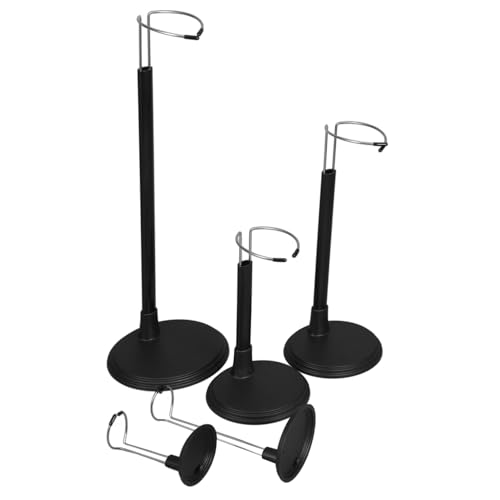 Cabilock 5 Stück Stützrahmen für Puppen Stütze für Puppenständer Spielzeugständer Puppengestell Dolly gemacht Die Stand Puppenanzeigehalter Modell steht Gehäkelte Puppenständer PVC Black Cabilock 5 Stück Stützrahmen für Puppen Stütze für Puppenständer Spielzeugständer Puppengestell Dolly gemacht Die Stand Puppenanzeigehalter Modell steht Gehäkelte Puppenständer PVC Black von Cabilock