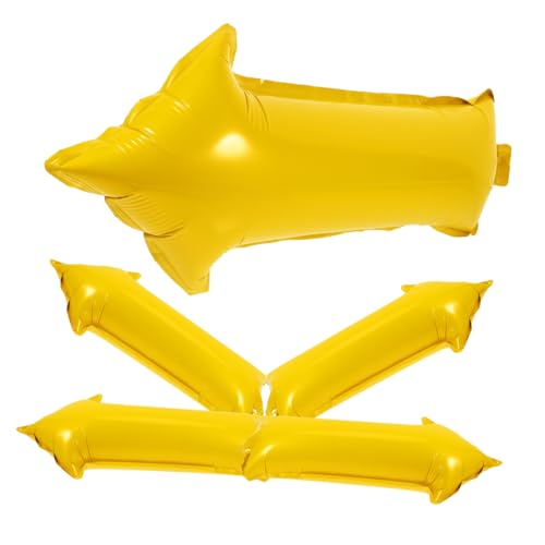 Cabilock 5-teiliges Set Pfeilballon Alles Zum Geburtstag Ballonbanner Verkaufsstand Partydekorationen Parteien Alles Zum Geburtstag Banner Luftballons Pe-aluminiumfolie Yellow von Cabilock