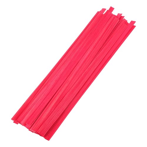 Cabilock 50 Stück Diy Bambusstreifen für Handgemachte Fächer und Malereien Weidenstreifen für Kreative Projekte Breit Rot Cabilock 50 Stück Diy Bambusstreifen für Handgemachte Fächer und Malereien Weidenstreifen für Kreative Projekte Breit Rot von Cabilock
