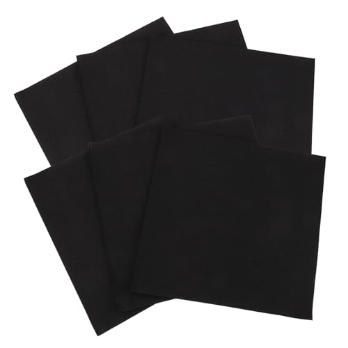 Cabilock 50 Stück Gästeservietten Bankette Servietten Personalisierte Servietten Serviettengewebe Abendessenhandserviette Dekorative Feiertagsservietten Tischservietten Black Papier von Cabilock