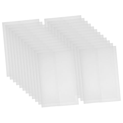 Cabilock 50 Stück Geschenkpapier Für Hochzeitseinladungen Durchsichtige Geldumschläge Durchscheinendes Pergamentpapier Umschläge Für Hochzeitseinladungen Velum Lackmuspapier Transparent von Cabilock