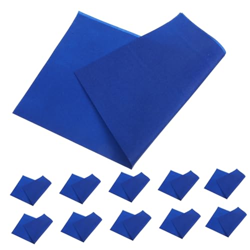 Cabilock 50 Stück Saubere Papierservietten Tischservietten Restaurantservietten Mittagsservietten Papierservietten Für Cocktails Papierservietten Für Getränke Feiertagspapierservietten Blue von Cabilock