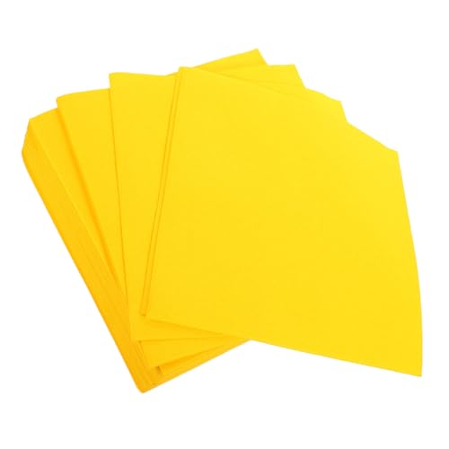 Cabilock 50 Stück Saubere Papierservietten Würfelboxen Für Taschentücher Dekorationen Sträusel Mittagessen Abendessenservietten Bestecktasche Servietten Für Die Brautparty Teller Yellow von Cabilock